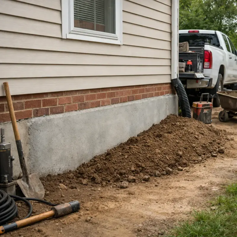 Stem Wall Repair Smyrna